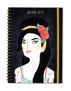 Agenda anual semana/vista María Hesse 2019