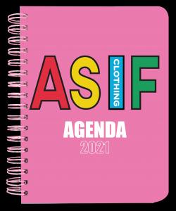 Agenda anual semana vista 2021 AS IF