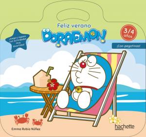 Feliz verano Doraemon 3-4 años