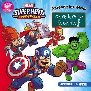 Los Vengadores. Aprende las letras. (Leo con Marvel - Nivel 1 Plus)