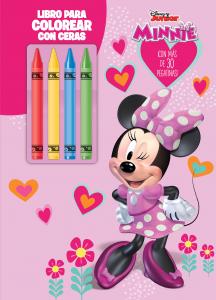 Minnie. Libro para colorear con ceras 2