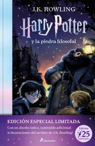 Harry Potter y la piedra filosofal (edición especial limitada por el 25º anivers