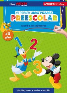 Aprende con Disney. Primeros números (Libro-pizarra) (Disney. Primeros aprendiza