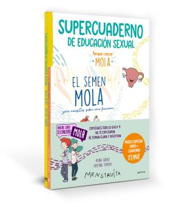 Pack Aprende con Menstruita (El semen mola PluS Supercuaderno de educación sexual)