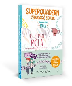 Pack Aprèn amb Menstruita (El semen mola PluS Superquadern d educació sexual)