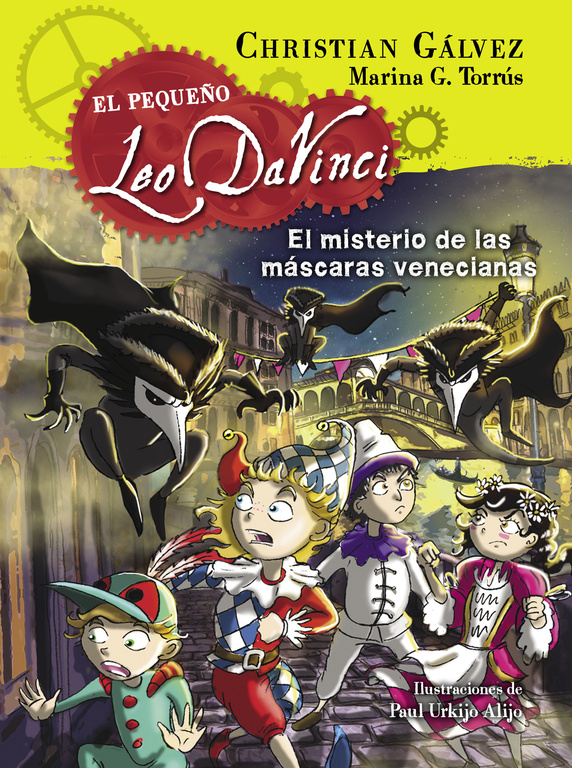 El misterio de las máscaras venecianas (El pequeño Leo Da Vinci 4)