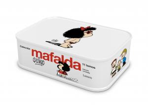 Colección Mafalda: 11 tomos en una lata (Color blanco) (edición limitada)