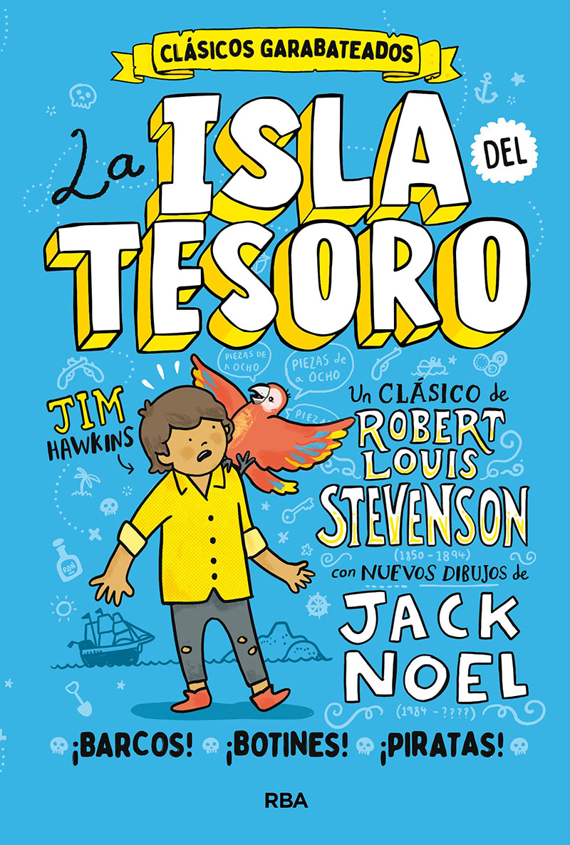 La isla del tesoro (Clásicos garabateados)