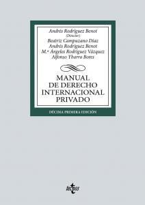 Manual de Derecho Internacional privado