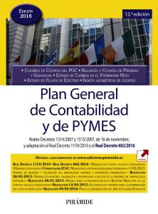 Plan General de Contabilidad y de PYMES