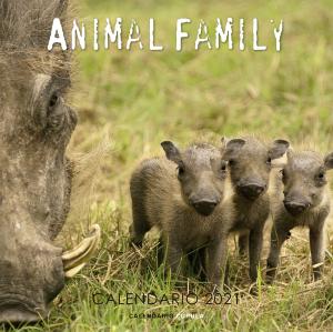 Calendario Animal family 2021