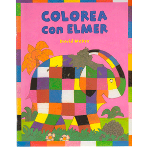 Elmer. Actividades - Colorea con Elmer