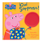 Peppa Pig. Libro de cartón con solapas - ¡Qué sorpresa!