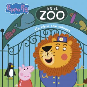 Peppa Pig. Libro de cartón con solapas - En el zoo