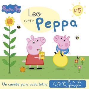 Peppa Pig. Lectoescritura - Leo con Peppa. Un cuento para cada letra: j, ge, gi,