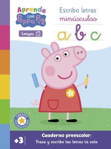 Peppa Pig. Primeros aprendizajes - Aprende Lengua con Peppa Pig. Escribo letras