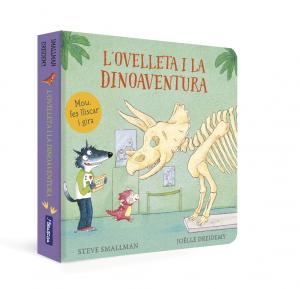 L ovelleta i la dinoaventura (L ovelleta que va venir a sopar. Llibre de cartró)