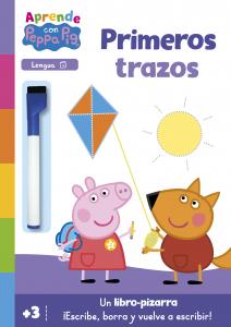 Peppa Pig. Primeros aprendizajes - Aprendo con Peppa Pig. Primeros trazos (Libro