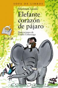 Elefante corazón de pájaro