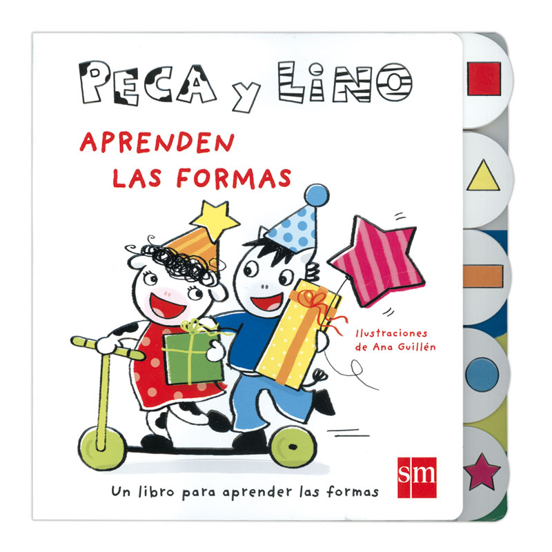 Peca y Lino aprenden las formas