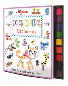 COLOREA CON TUS DEDOS: CACHORROS