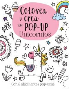 Colorea y crea tu pop-up. Unicornios