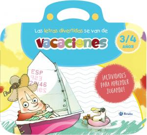 Las letras divertidas se van de vacaciones. 3-4 años