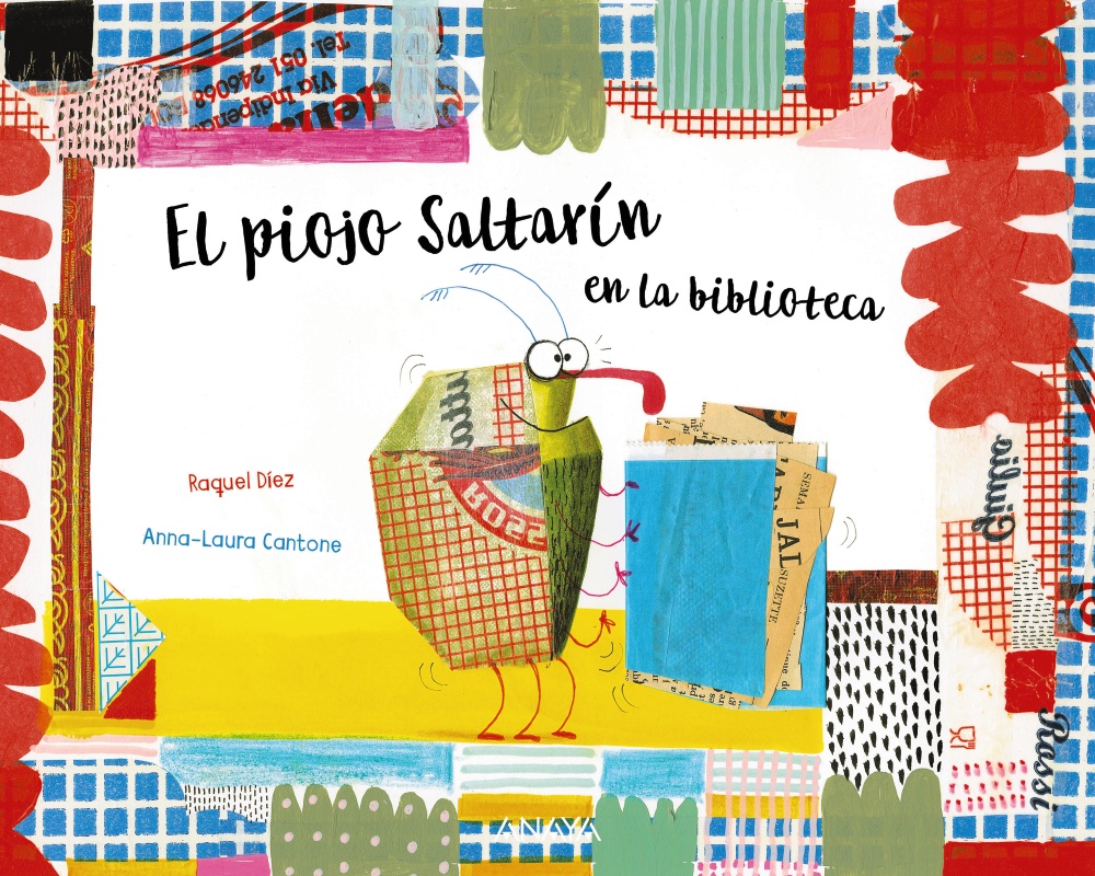 El Piojo Saltarín en la biblioteca