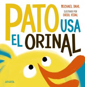 Pato usa el orinal