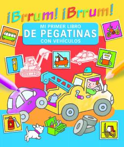 Mi primer libro de pegatinas con vehículos