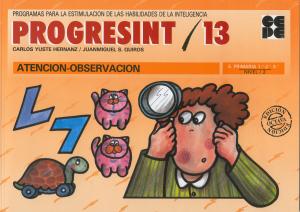 PROGRESINT 13. Atención-Observación