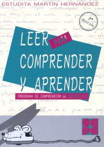 Leer para Comprender y Aprender 1. Programa de comprensión de textos y estrategi