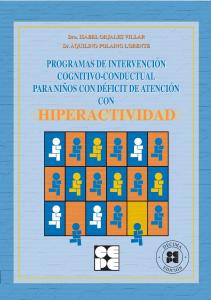 Programa de Intervención Cognitivo-Conductual para Niños con Déficit de Atención