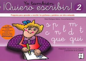 Yo también ¡Quiero Escribir! 2