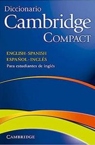 Diccionario Bilingue Cambridge Spanish-English Paperback