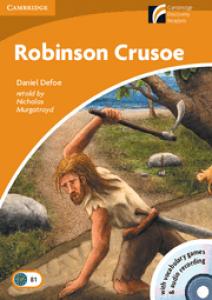 Robinson Crusoe Level 4 Intermediate Book with CD-ROM and Audio CD