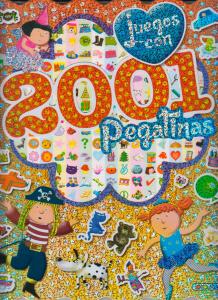 Juegos con 2001 pegatinas rojo