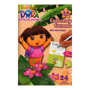 DORA LA EXPLORADORA:COLORES Y FORMAS