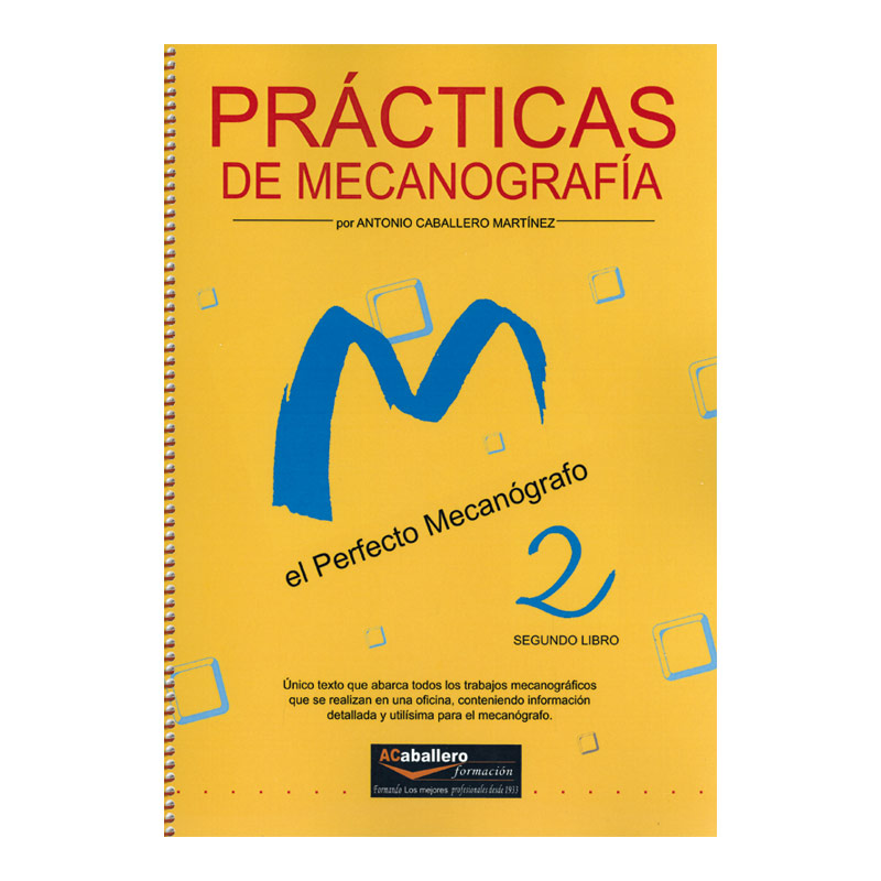 Prácticas de mecanografía 2.