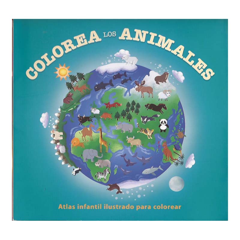 Colorea los animales