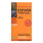 Guía y mapa de carreteras de España y Portugal 1:800.000, (2009)