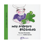 HOY PREPARO ENSALADA (CURSIVA)