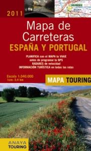 Mapa de Carreteras de España y Portugal 1:340.000, 2011