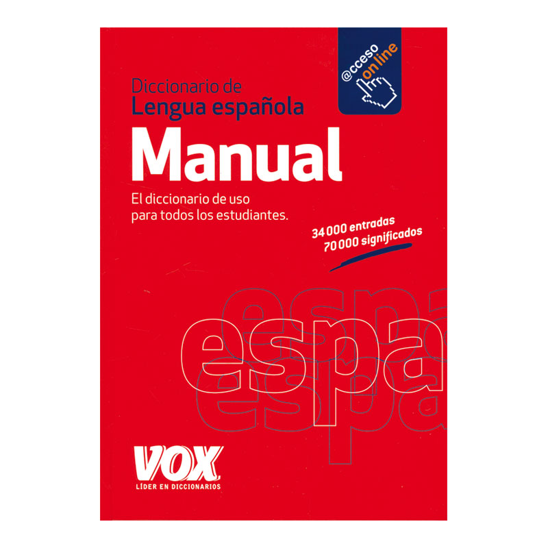 DICCIONARIO ESPAÑOL MANUAL