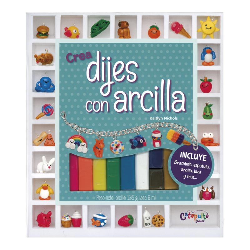 Crea dijes con arcilla