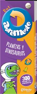 Abremente 2 en 1 - Planetas y dinosaurios