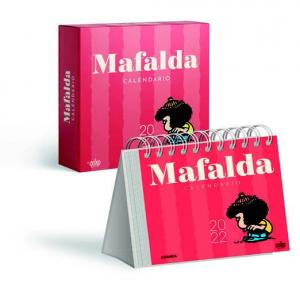 Calendario 2022 Mafalda Caja- Rojo