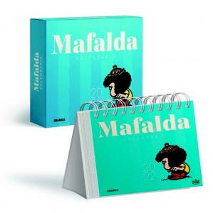 Calendario 2022 Mafalda Caja- Azul