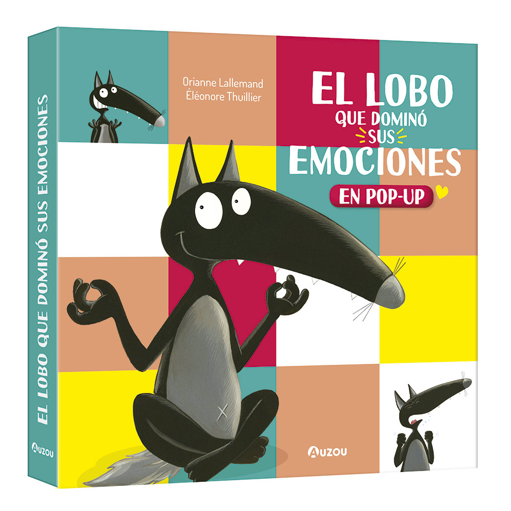 El lobo que dominó sus emociones, libro pop-up