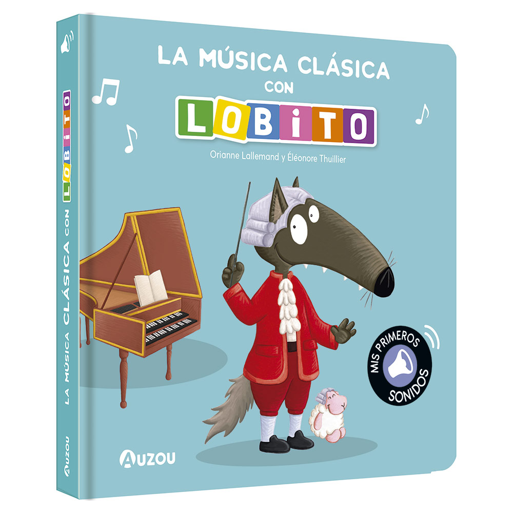 Lobito, libro sonidos música clásica